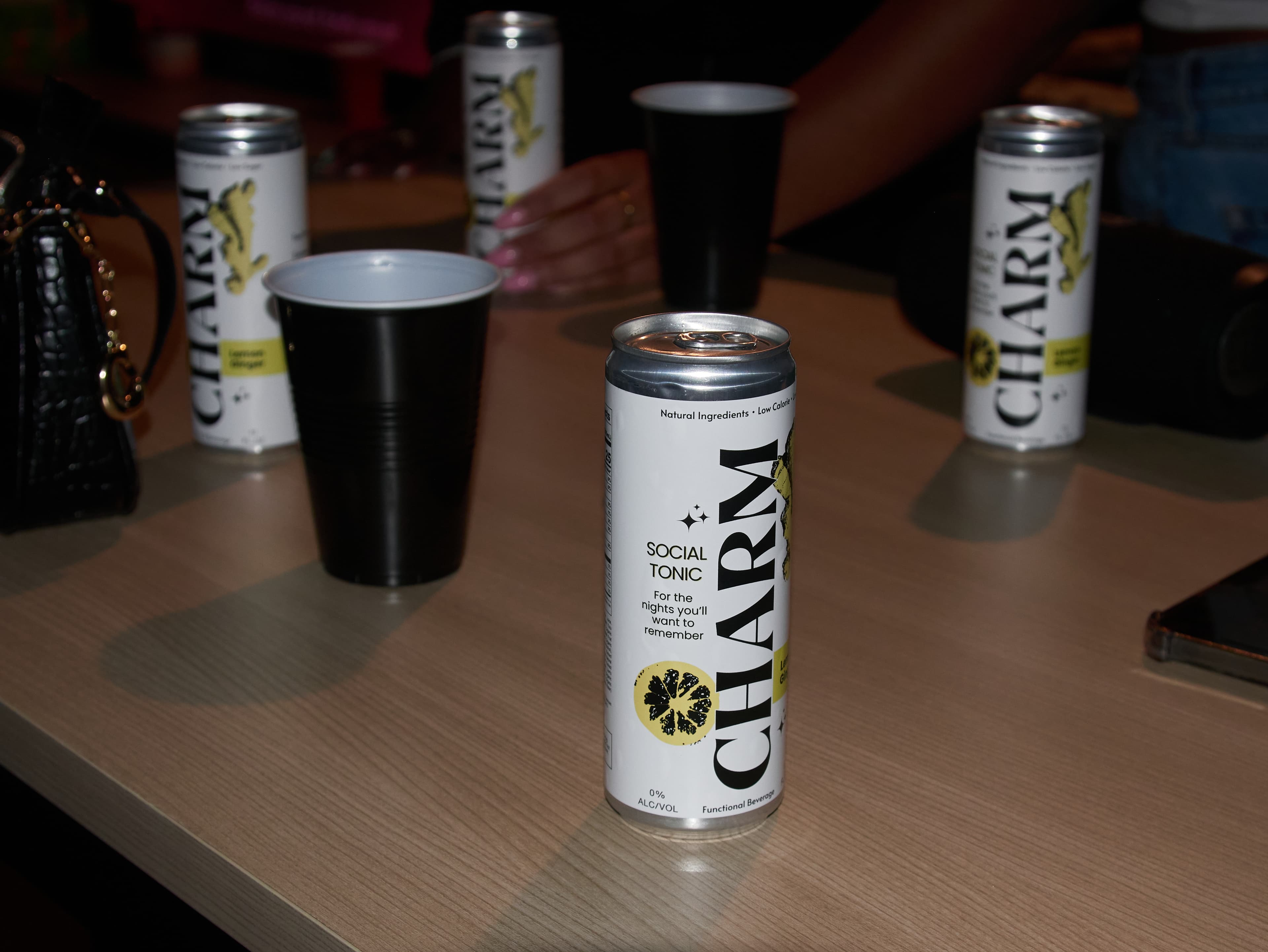 Charm Social Tonic — Lemon Ginger display