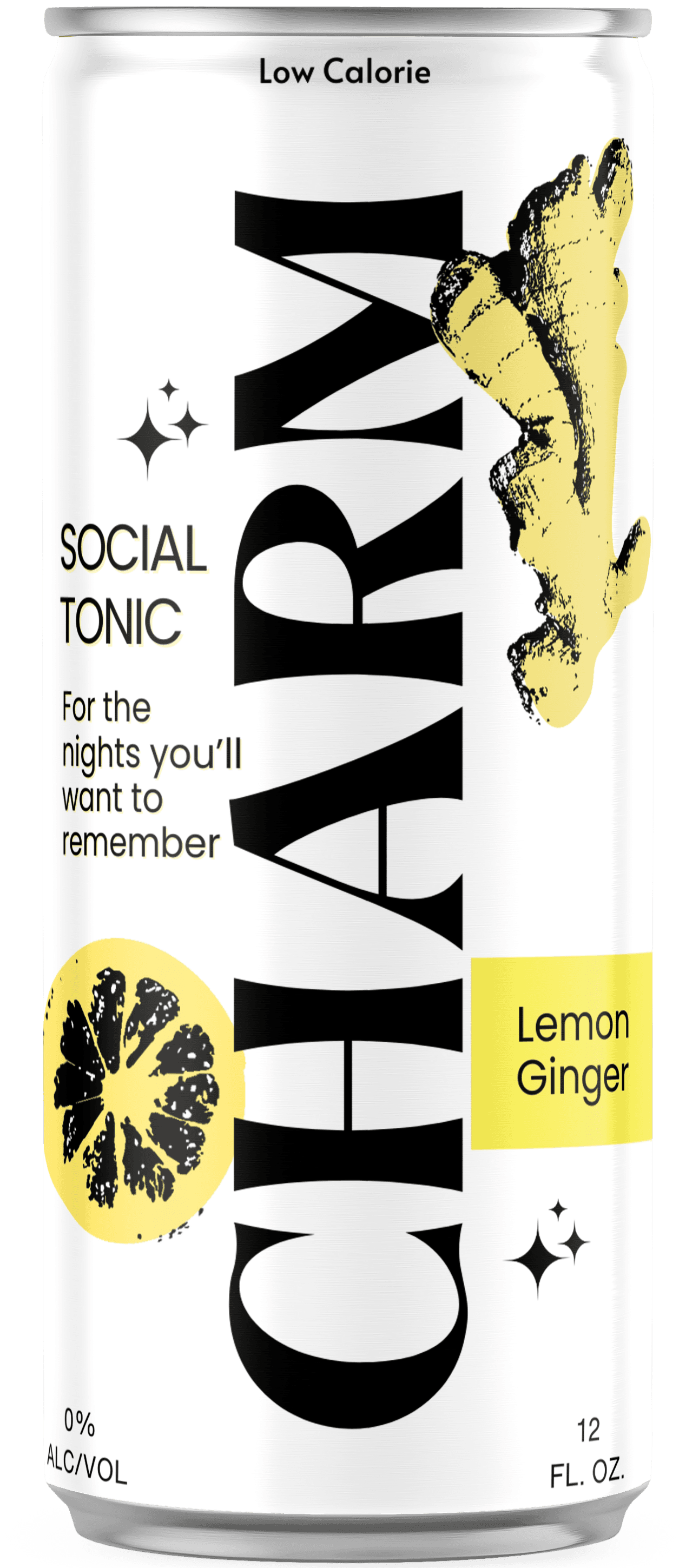 Charm Social Tonic — Lemon Ginger main view