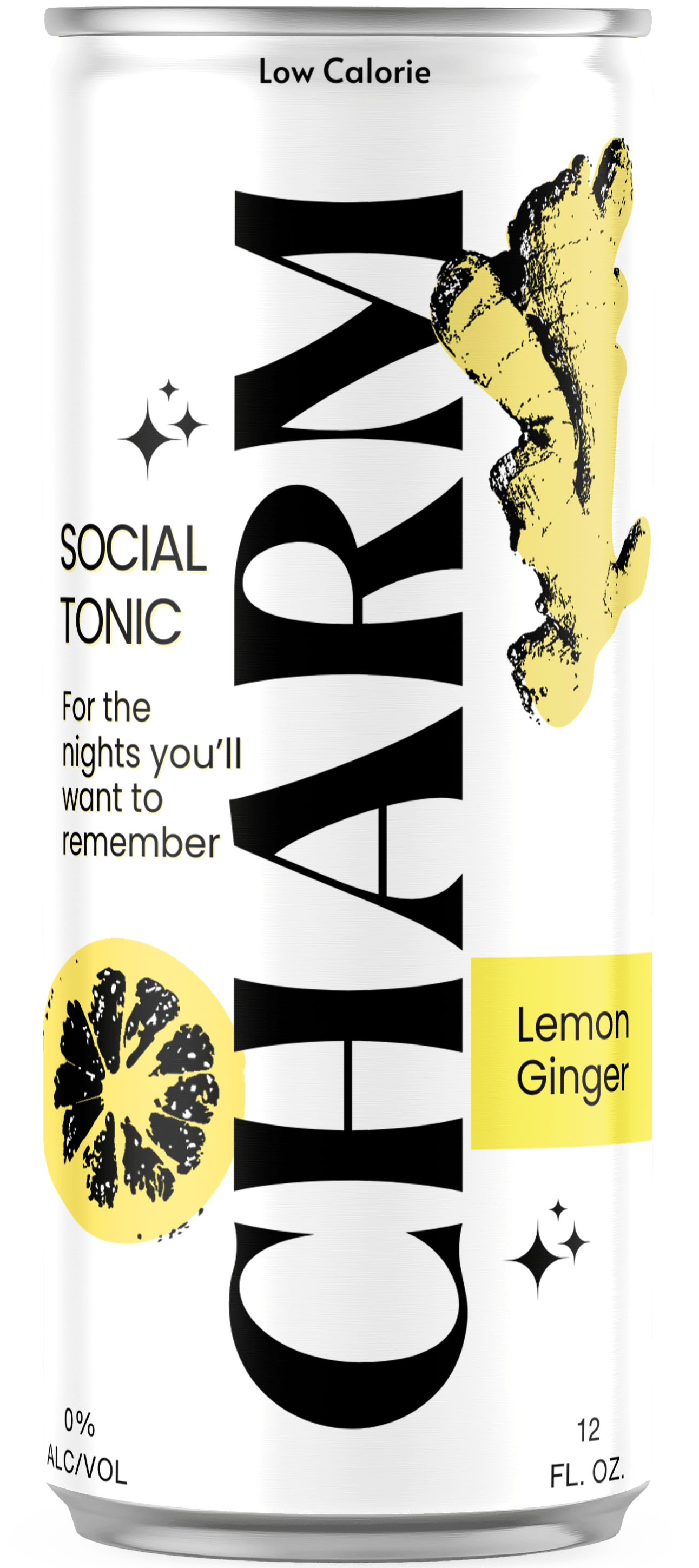 Charm Social Tonic — Lemon Ginger main view